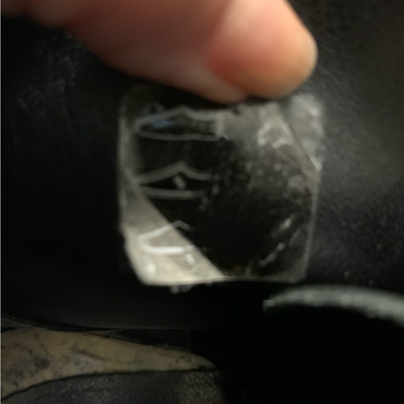 Dr Martens Black LEATHER Emmeline BOOTS Combat Ladies size 6 US / 37 EU Lace-up - Picture 10 of 11